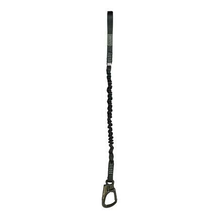 4ft 48 inchx1 inch Internal Bungee Elastic Sling Lanyard with Dual Locki O214