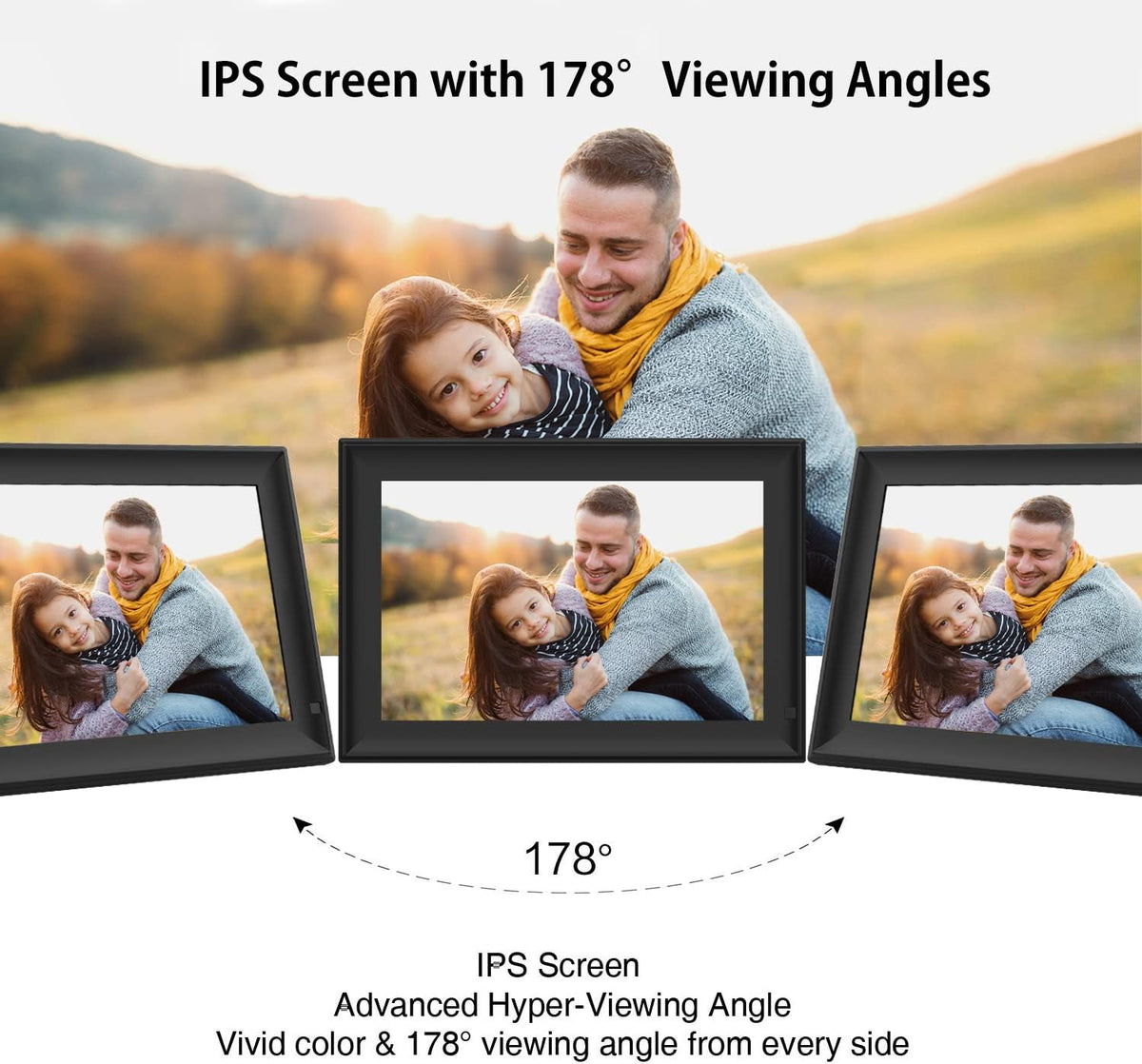 10.1 Inch LCD Digital Photo Frame with Remote Control O8996