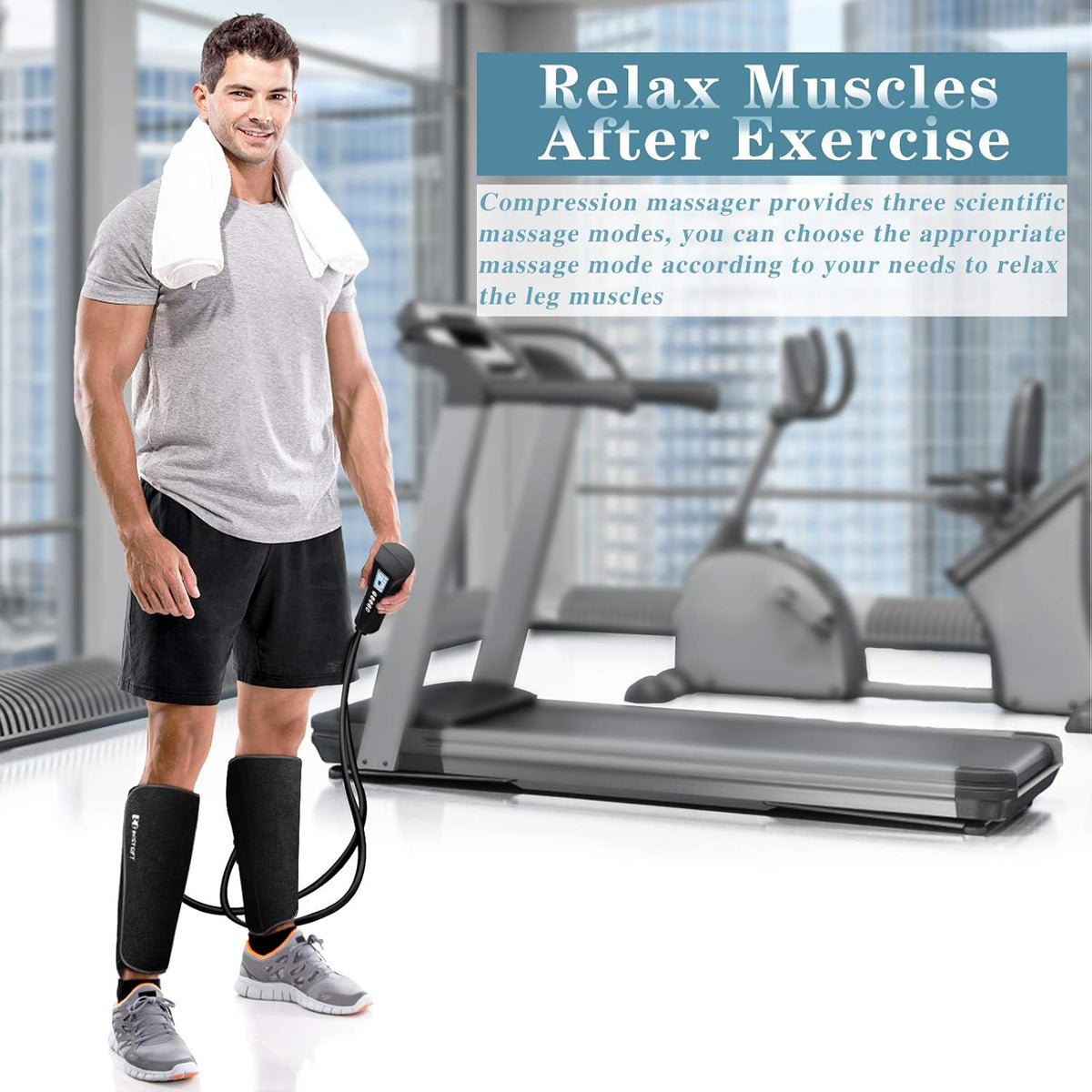 Compression Leg Massager with Heat E317444