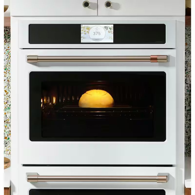 30 in. Double Electric Wall Oven with Convection Self-Cleaning Matte Black R43044
