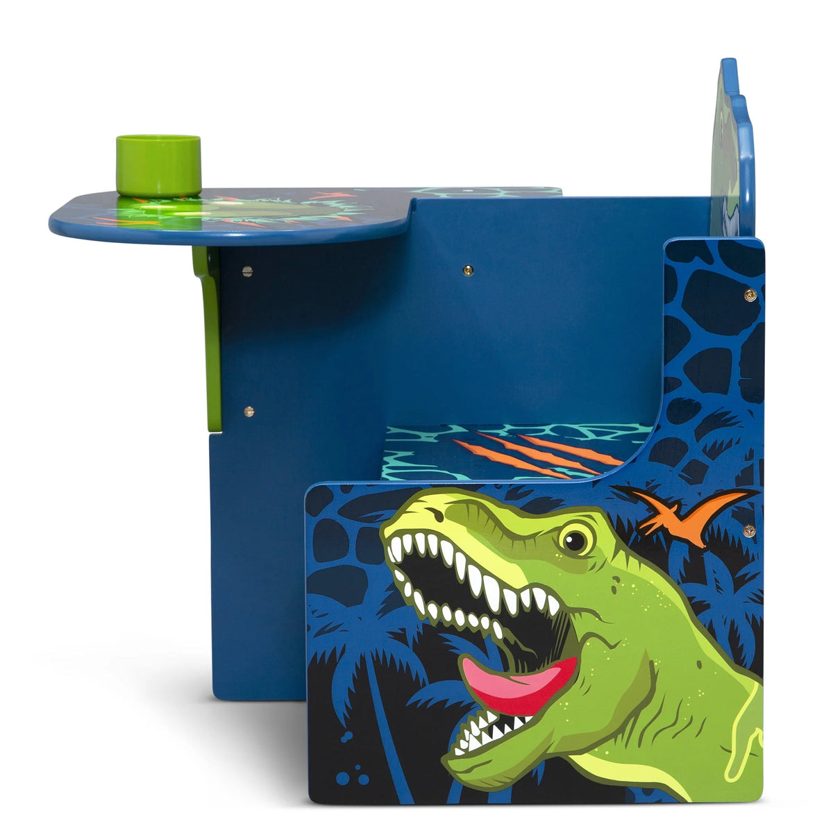 Dinosaur Chair Desk with Storage Bin U572