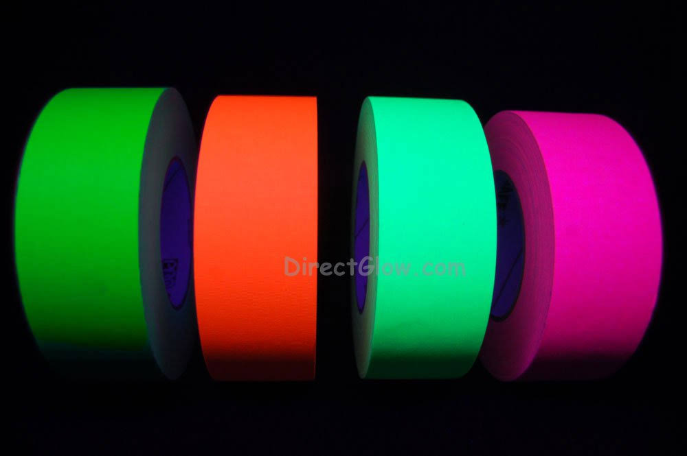 4 Pack 2 inch Fluorescent Gaffer Tape Z9086
