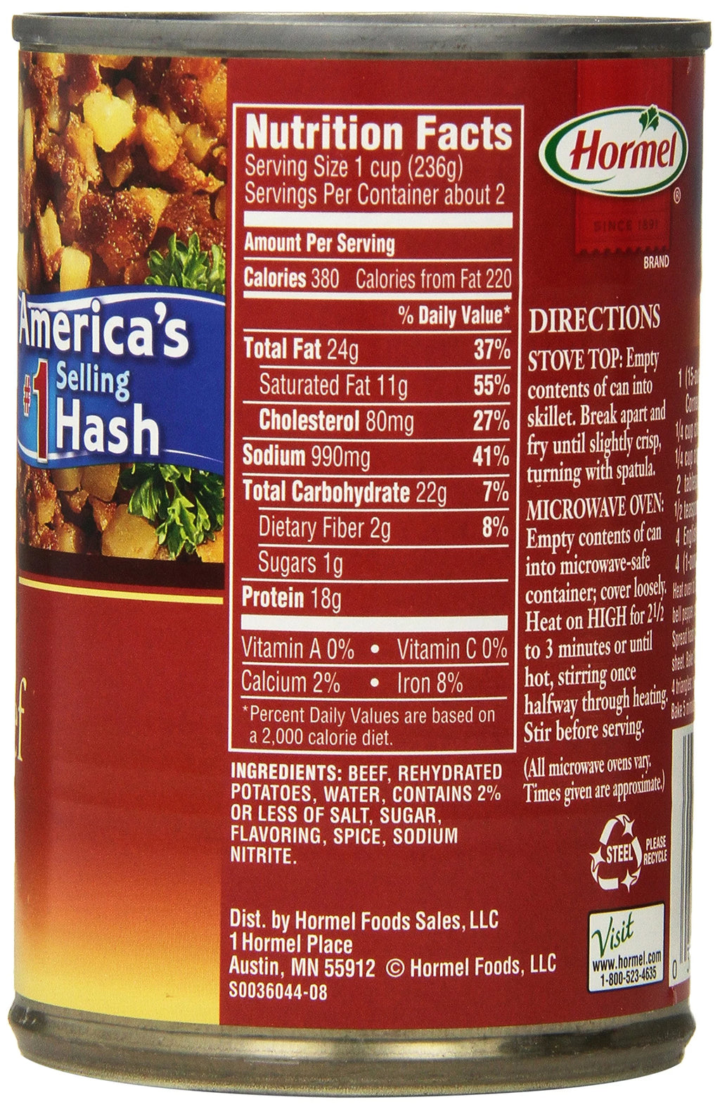 Corned Beef Hash 6 Count H677261