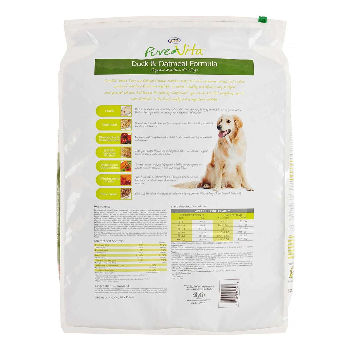 Duck & Oatmeal Dry Dog Food V4804