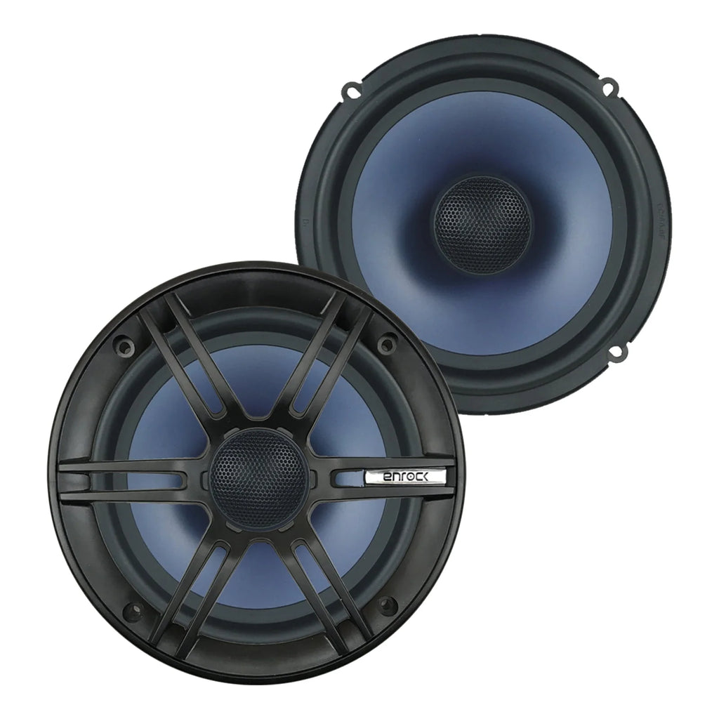 Single DIN Bluetooth AM/FM CD Receiver, 2x 6.5 120W Marine Speakers, Stereo Install Kit X16470