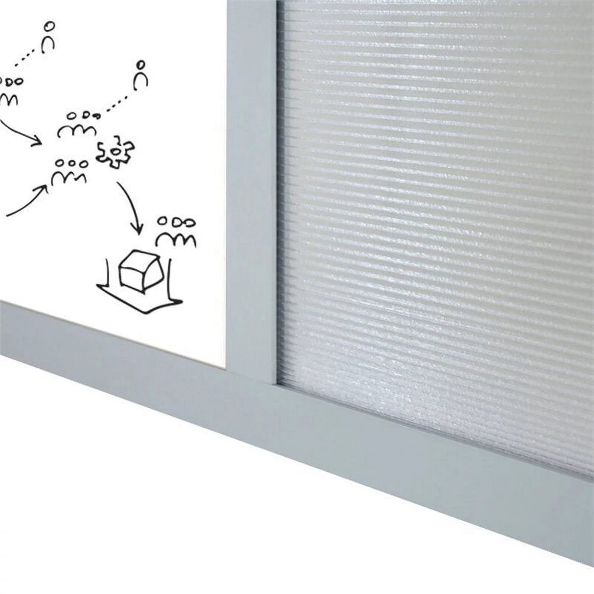 4 Panel Dry Erase Board Room Divider U86544
