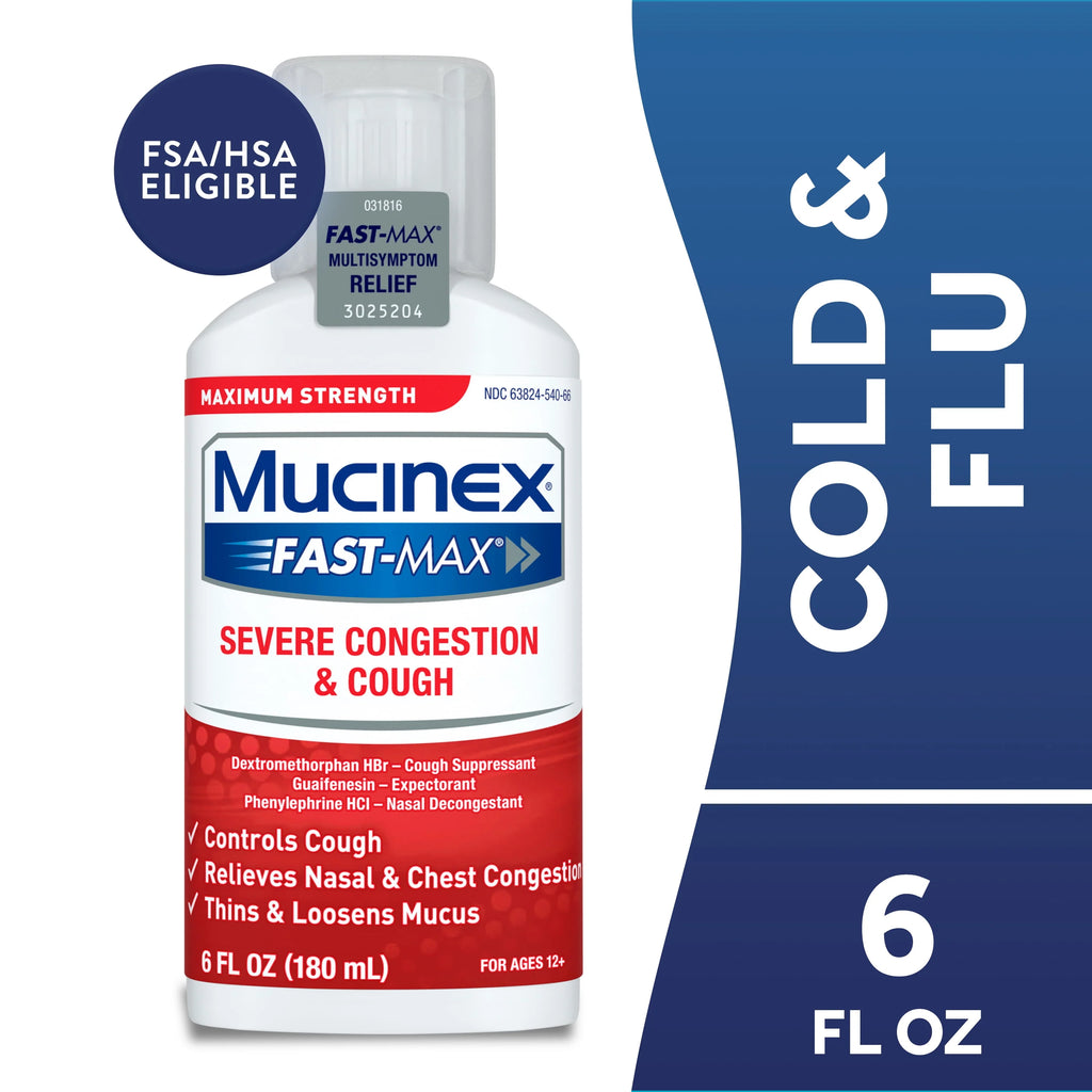 Cold and Flu Liquid Medicine, 6 fl oz M724