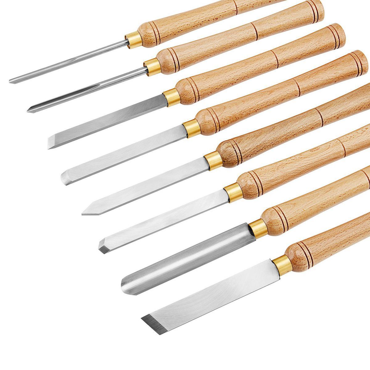 Wood Lathe Chisel Set, 8-Piece N532