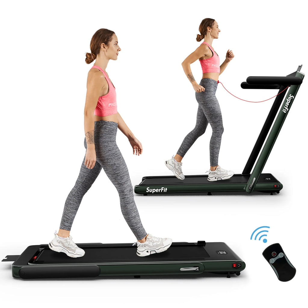 2.25HP Folding Treadmill with Remote Control A9449