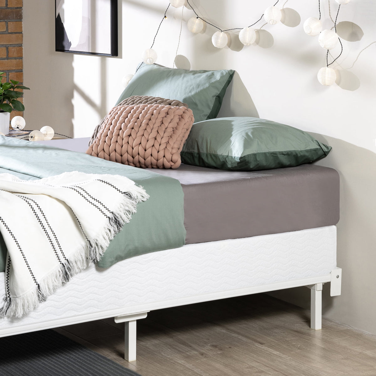 7 Inch Metal Box Spring Mattress Foundation Twin Z125