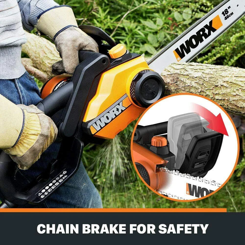18in 15 Amp Electric Chainsaw A50887
