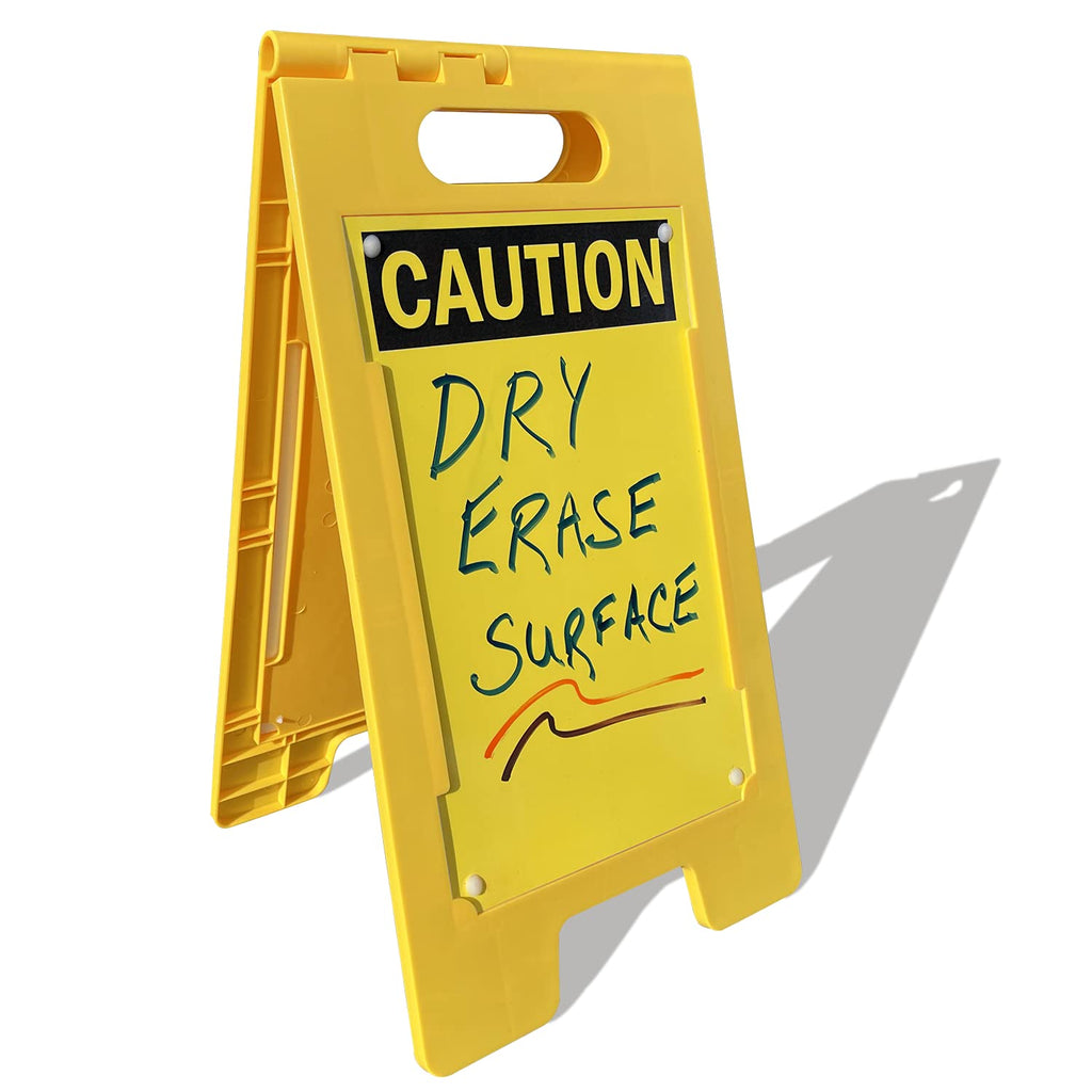 Caution Blank Write-On Folding Floor Sign D44708