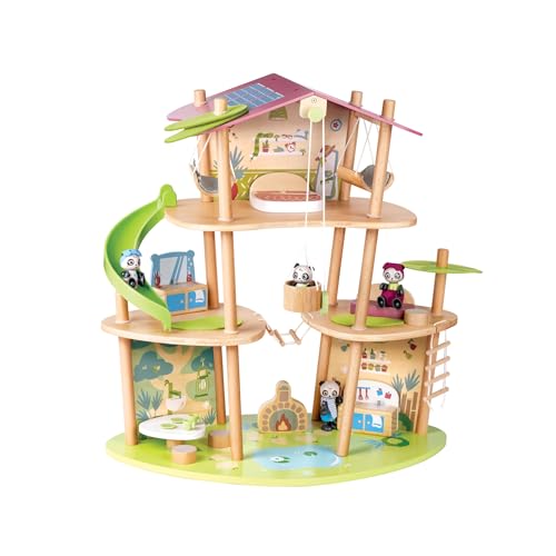 Educational Toy Doll House with Furniture U9423