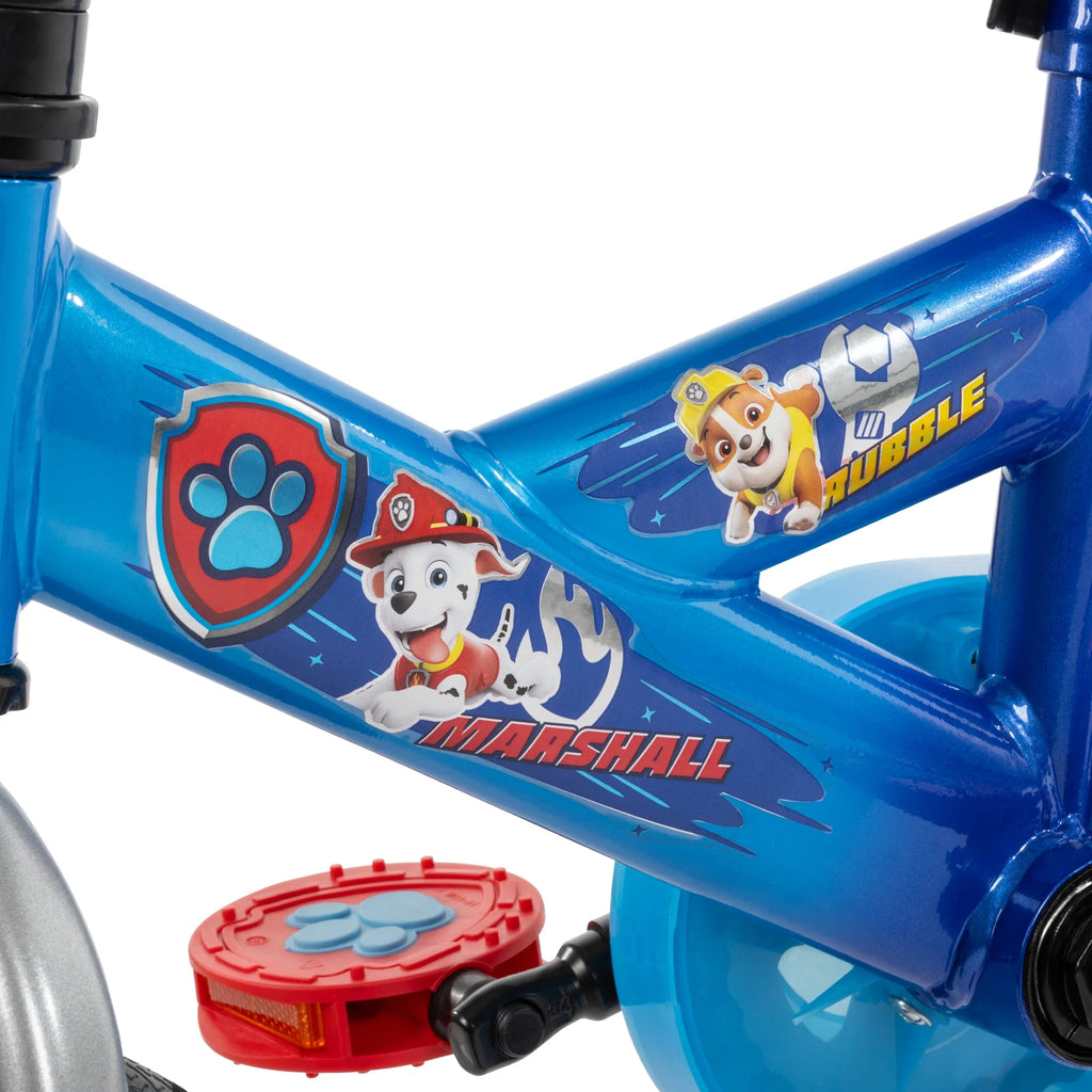 Blue 12-inch Boys' Training Wheel Bike P830378