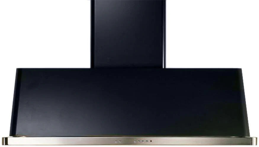 60 in. Glossy Black Wall Mount Range Hood with 600 CFM Blower L965