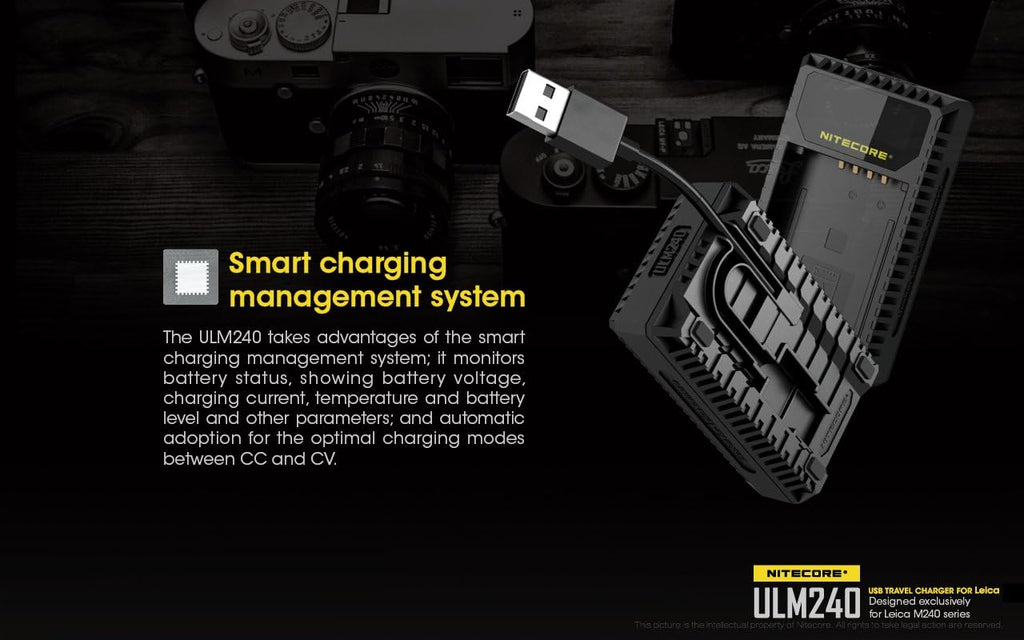 USB Charger for Leica BP-SCL2 Batteries M191750