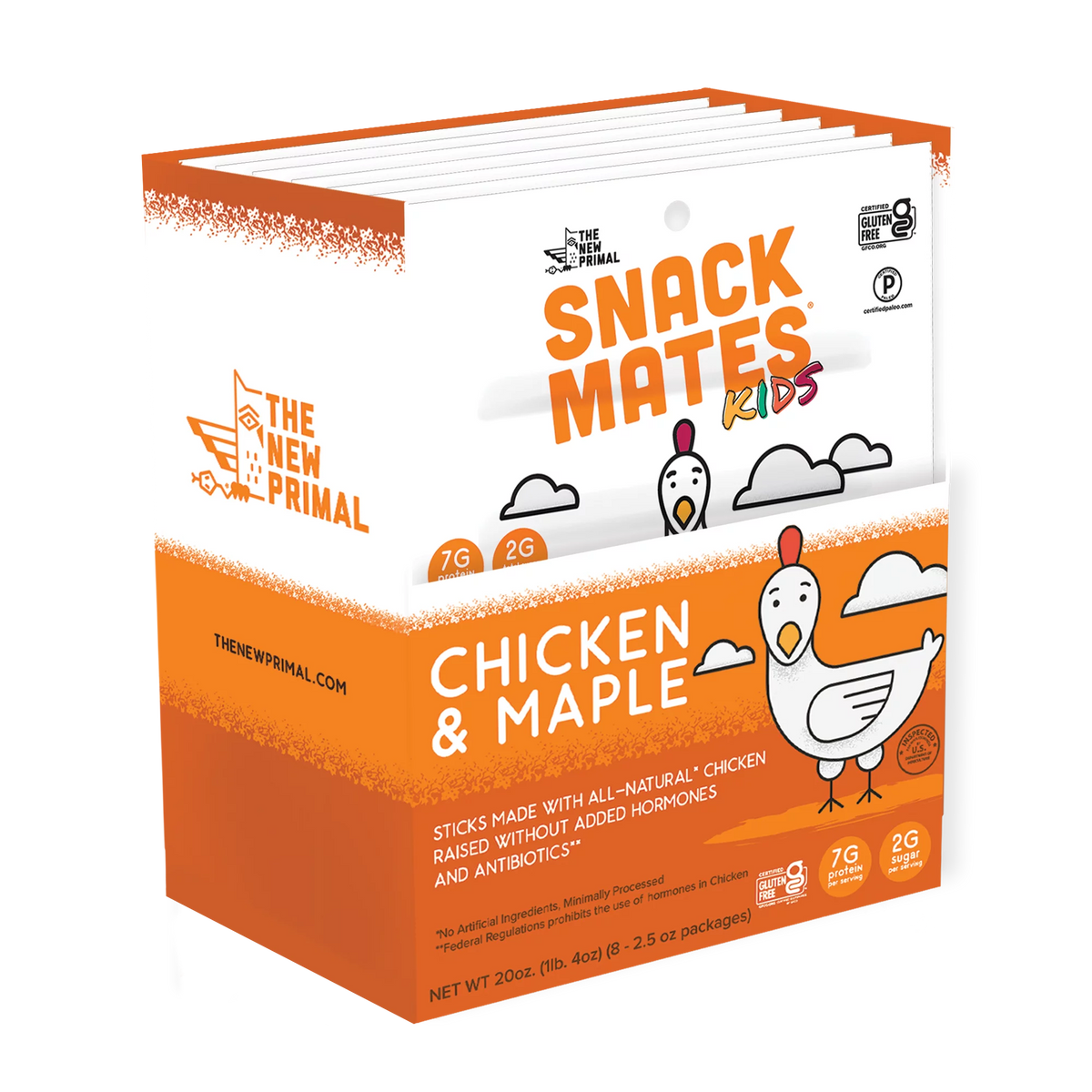 All-Natural Chicken Mini Meat Sticks 8 Packs 40 Mini-Sticks N17857