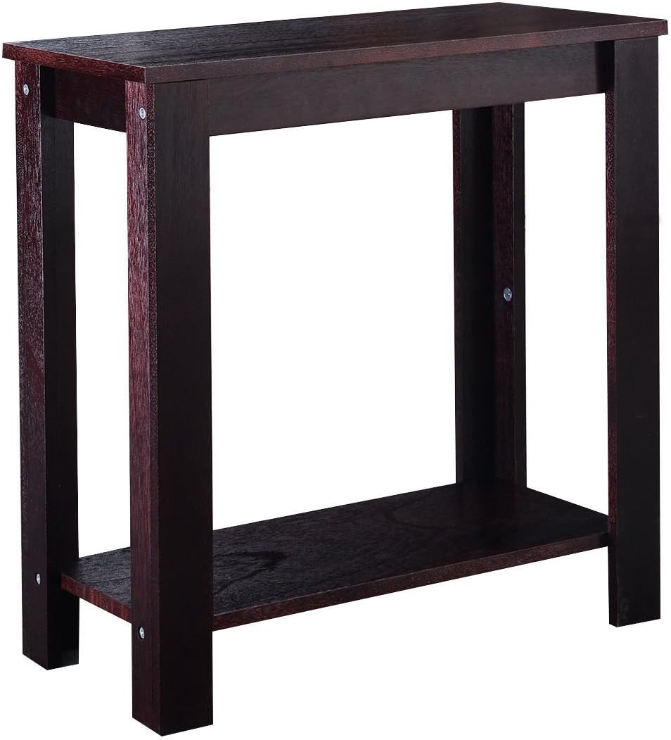 Espresso Wooden End Table K389