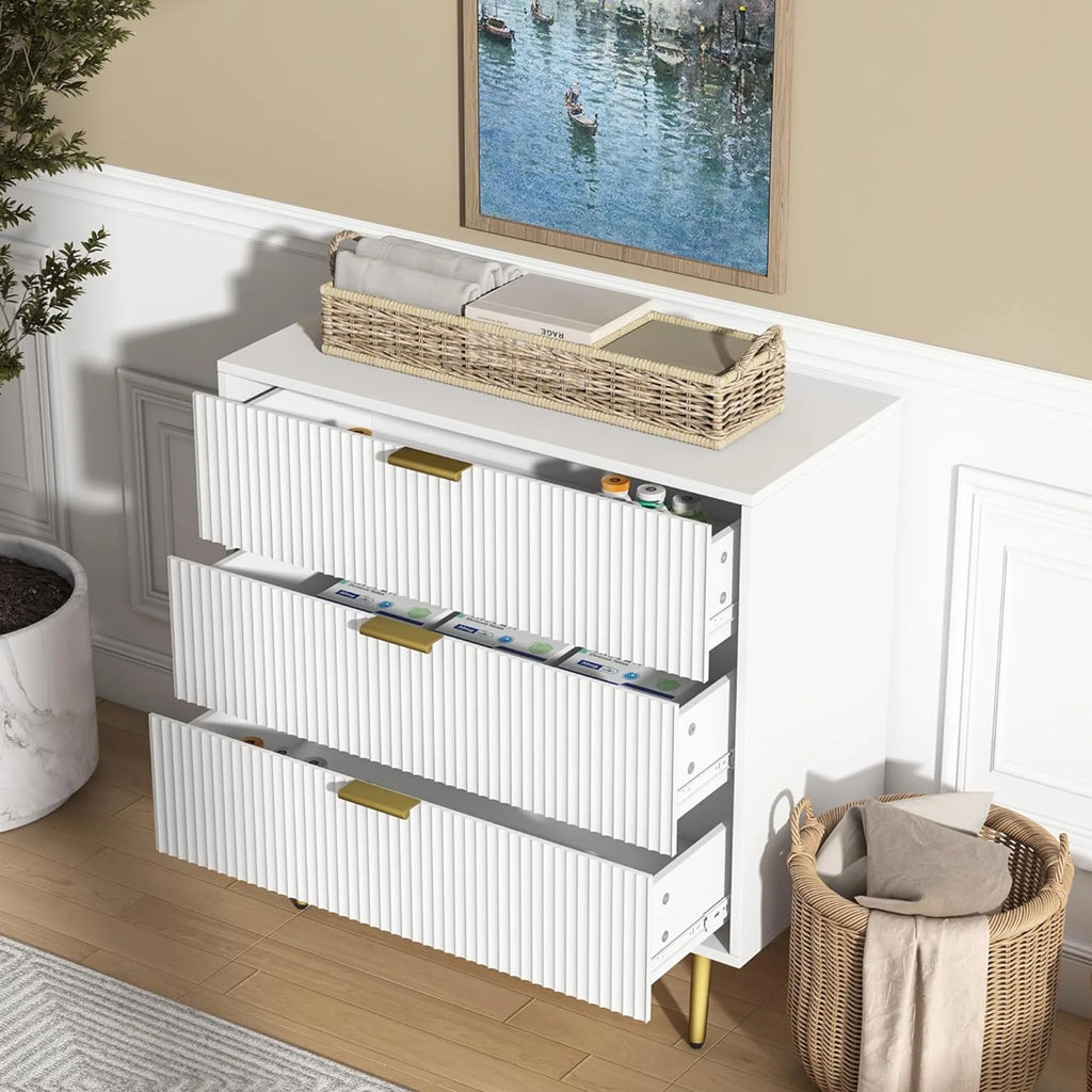Modern 6 Drawer Wood Dresser D8205