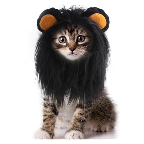 Cat Lion Mane Wig Hat Costume V6780