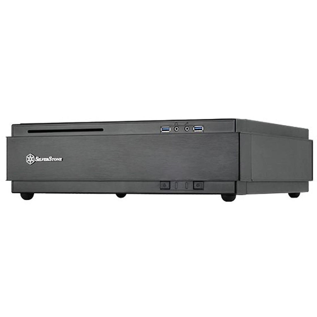 Black Slim Mini-ITX HTPC Gaming Case C6417