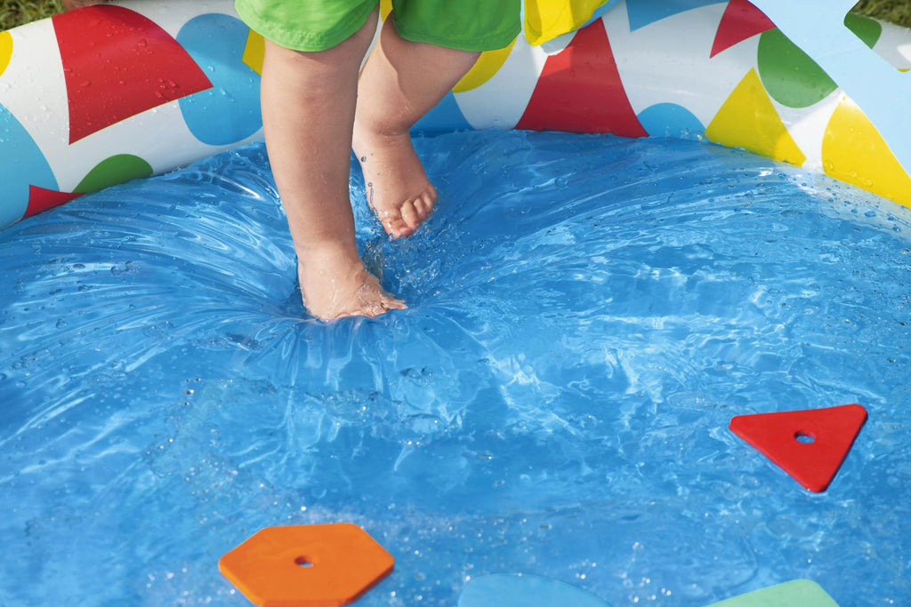 Inflatable Kiddie Pool 47” x 46” x 18” F38939