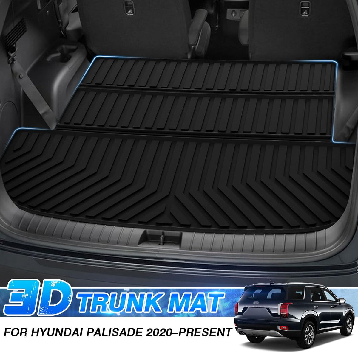 Custom Fit All Weather Cargo Liner Trunk Mat F48683