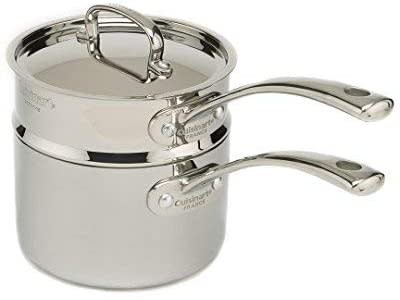 3-Piece Stainless Steel Saucepan & Double Boiler Set E5638