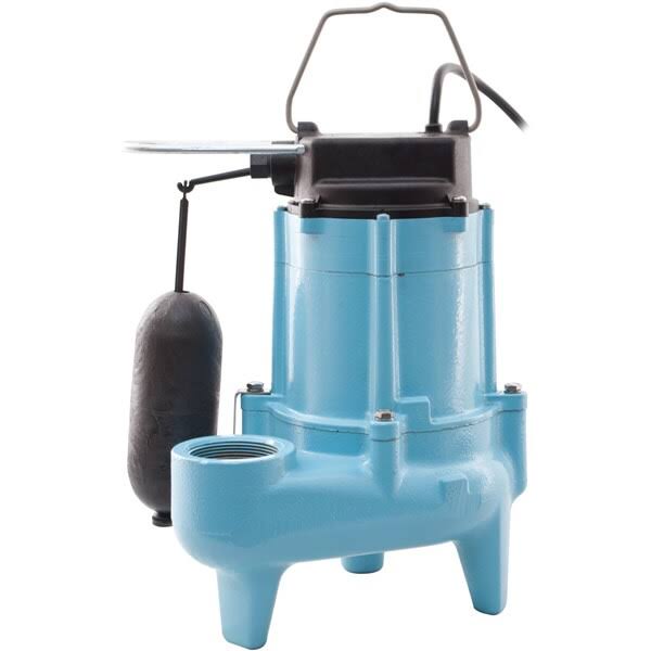 4/10 HP Cast Iron Sewage Pump with Vertical Float W61432
