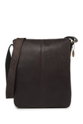 Small Vertical Messenger Bag Black Z997