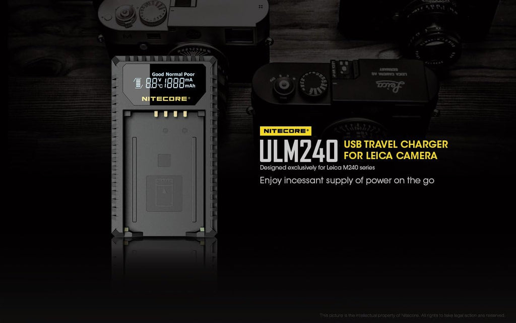 USB Charger for Leica BP-SCL2 Batteries M191750