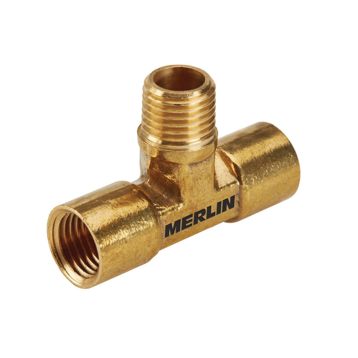1/4 in. NPT Brass T-Connector P409