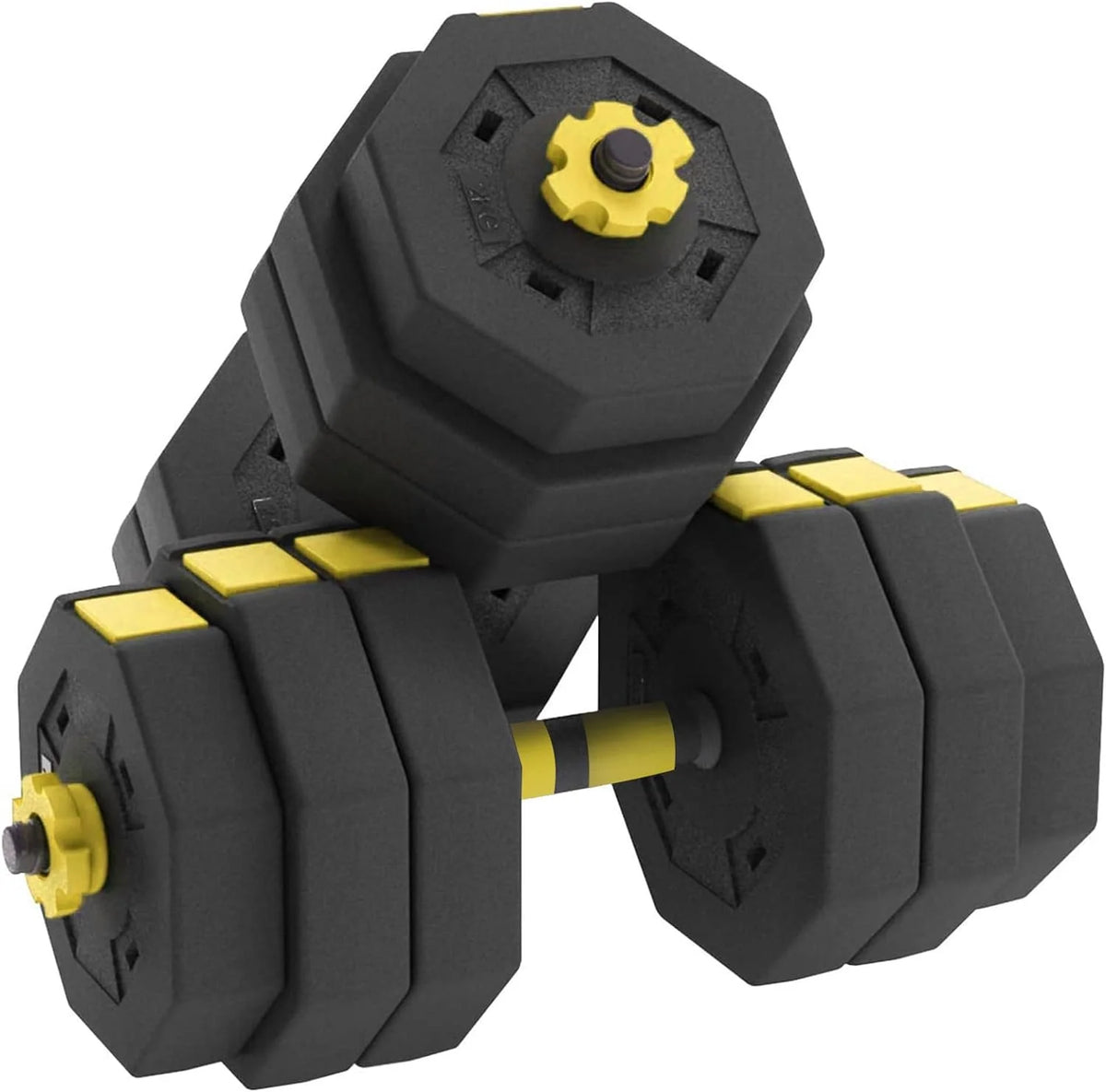 Adjustable Dumbbells Set 55LB 66LB 3 in 1 N363