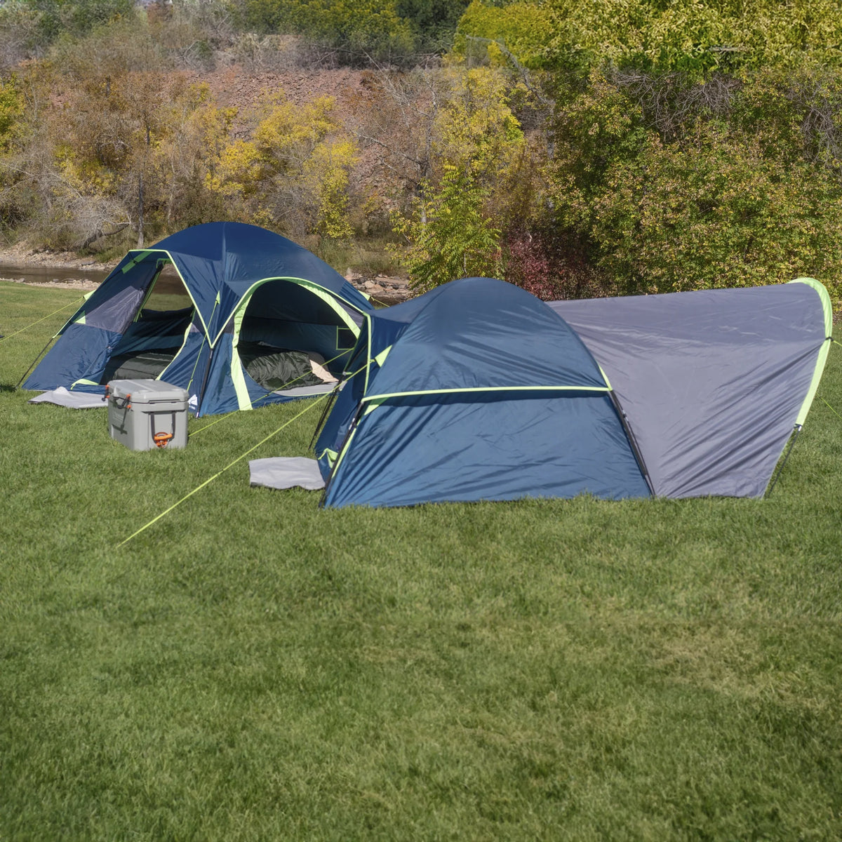 8 Person Dual Dome Tent D34757