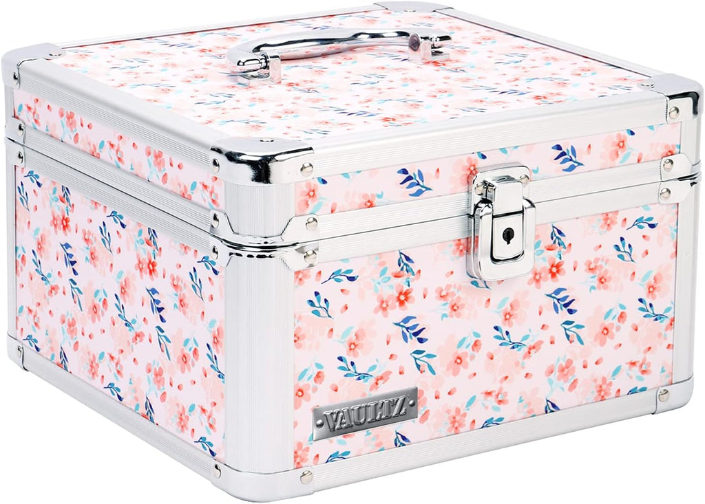 Black Medium Locking Storage Case with Dividers U1703