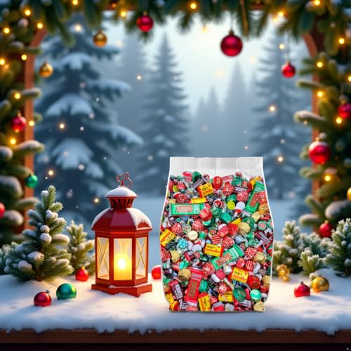 Assorted Christmas Chocolate Variety Pack 5lb Bulk Individually Wrapped I3505