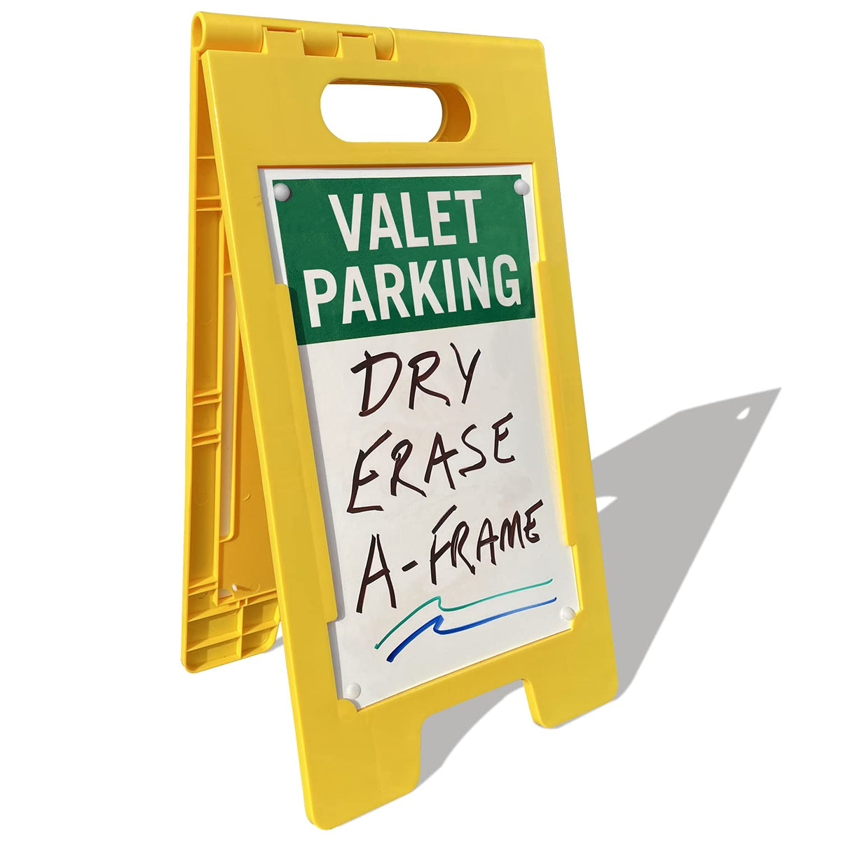 Caution Blank Write-On Folding Floor Sign D44708