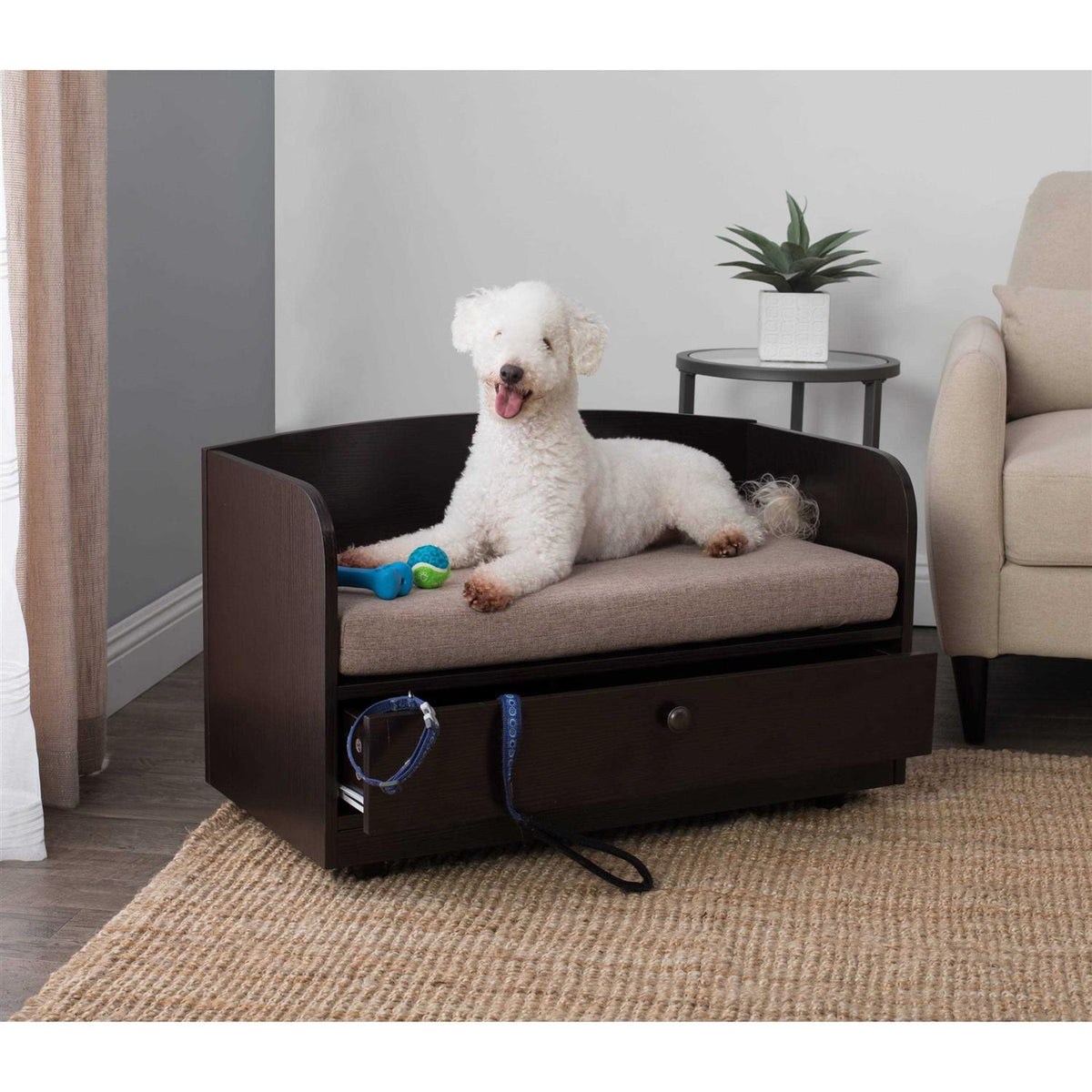 Pet Bed with Storage Drawer Q64450