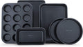 Nonstick Bakeware, 6 Piece, Black C231038