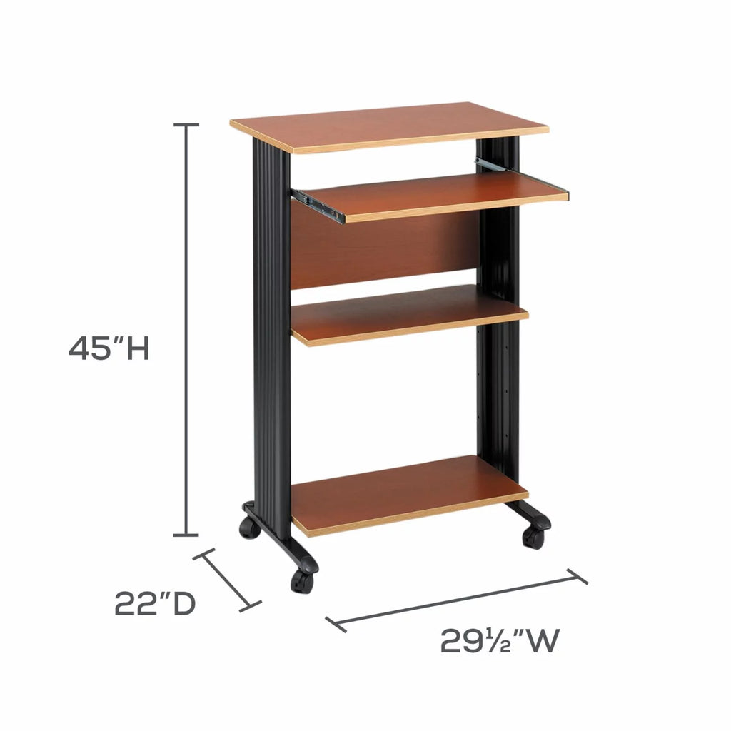 Wood Standing Workstation L479847