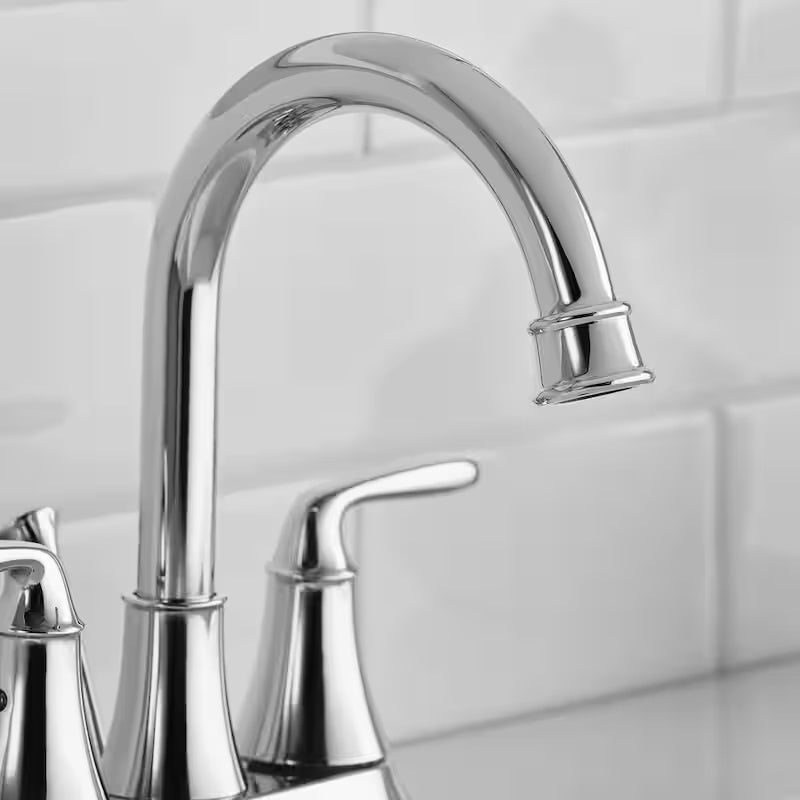 2-Handle High-Arc Bathroom Faucet in Chrome U821