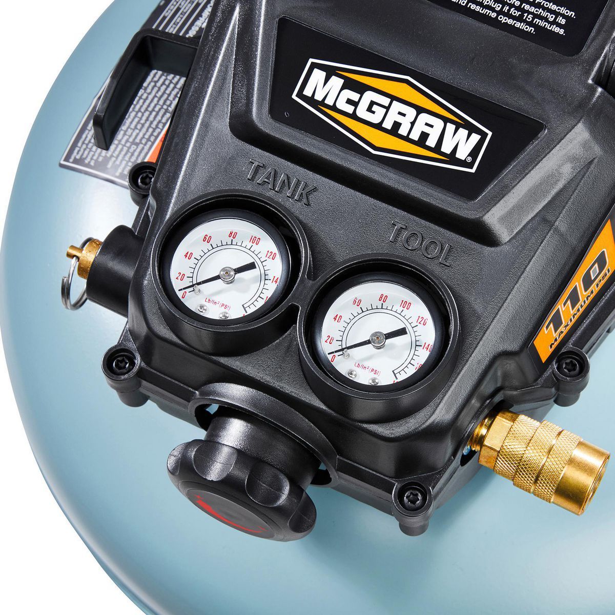 3 Gallon 110 PSI Pancake Air Compressor U30305