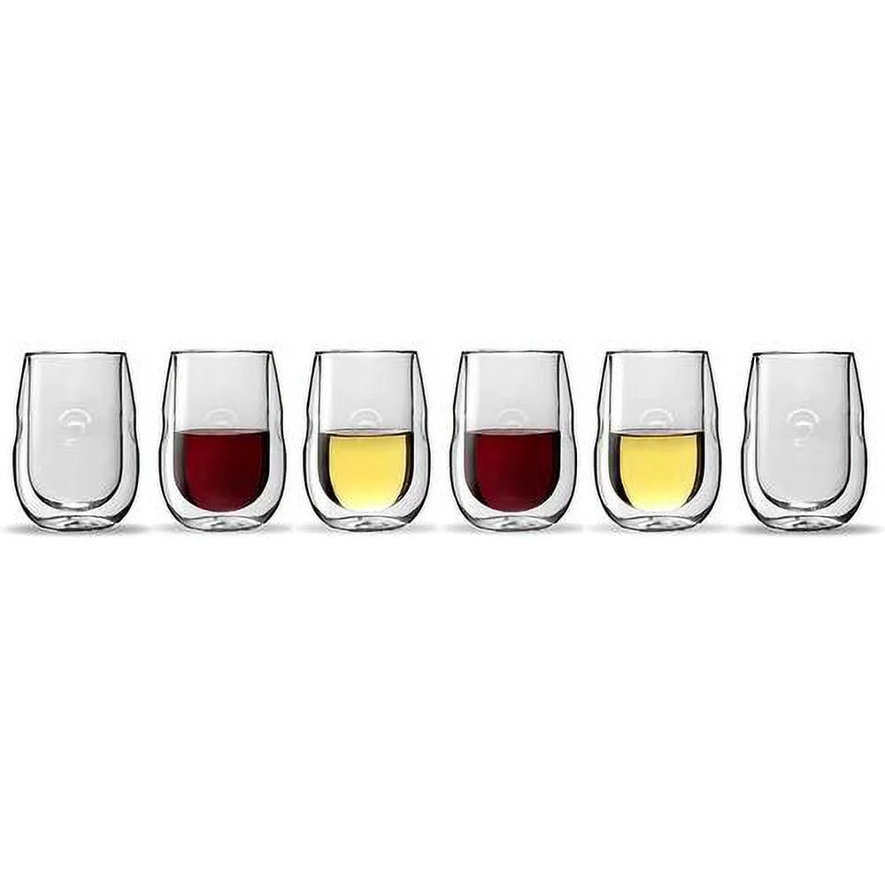 Double Wall Insulated Wine Glasses Set Of 6 K936