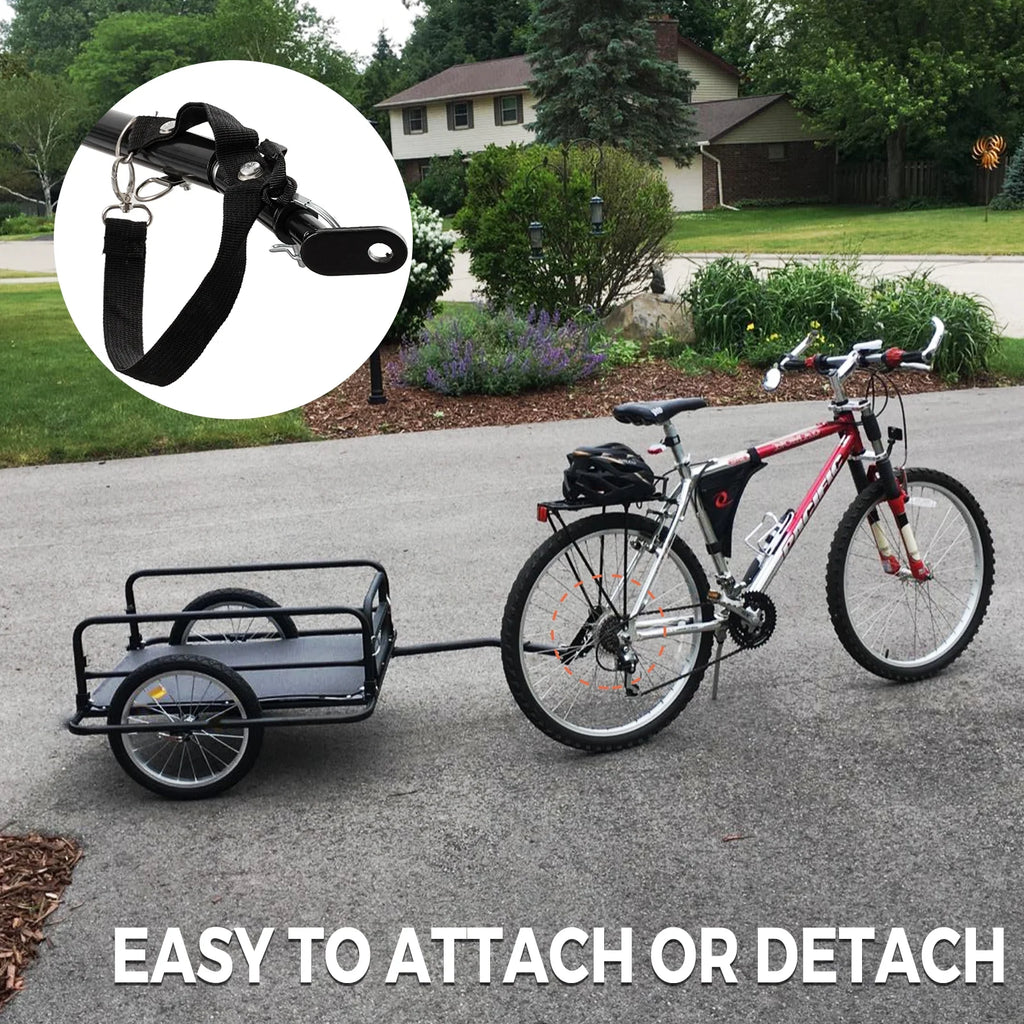 Foldable Bike Cargo Trailer with 16'' Wheels F277709