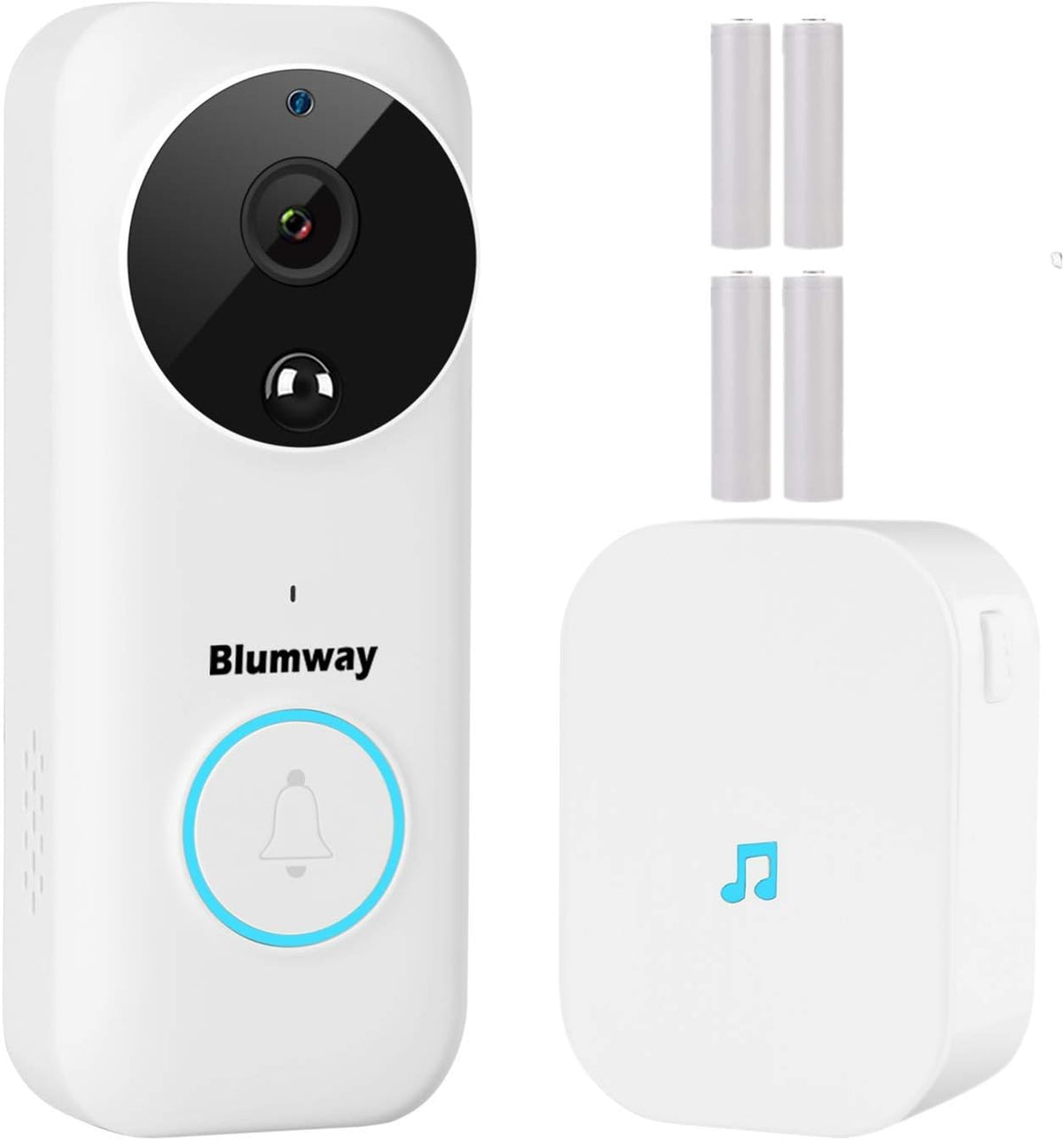 Wireless Video Doorbell Camera with Motion Detector, 1080P, Night Vision G667025
