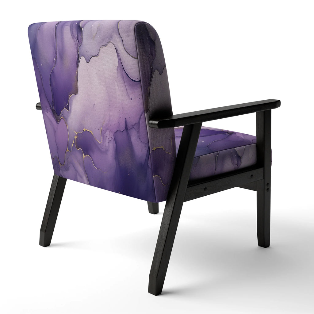 Purple Upholstered Accent Chair T731068