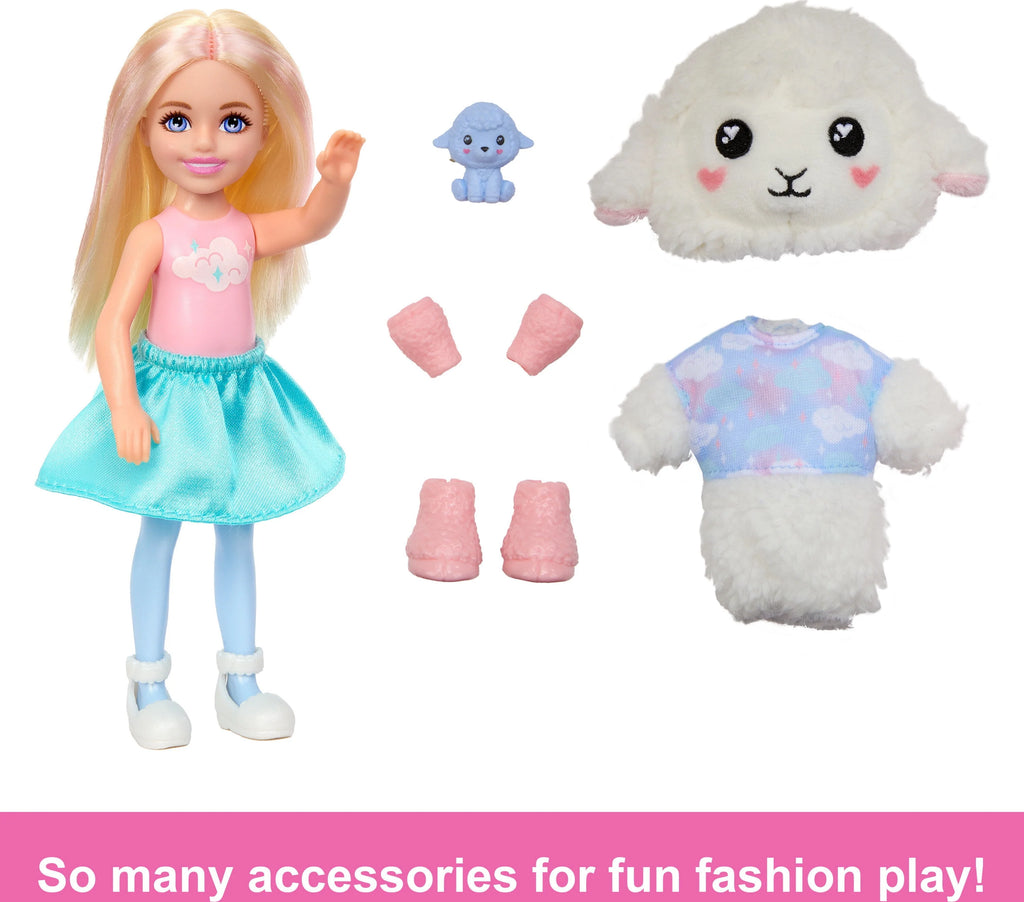 Brunette Plush Doll & Accessories W348