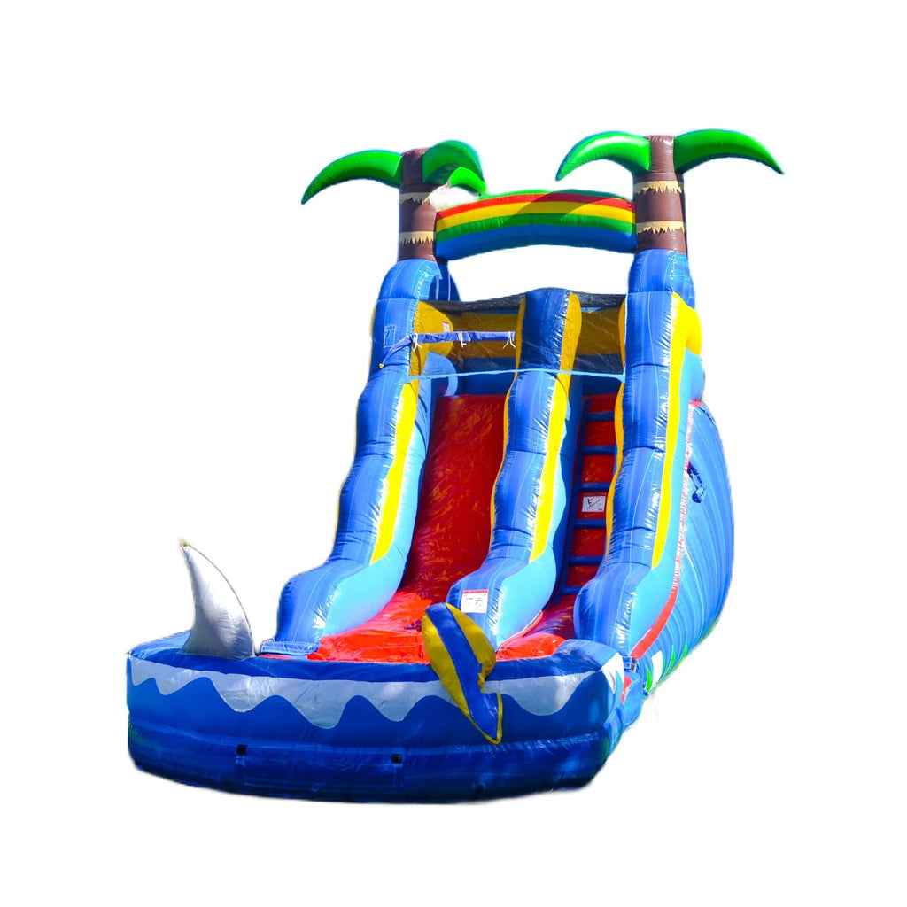 Shark Water Slide with Pool E504