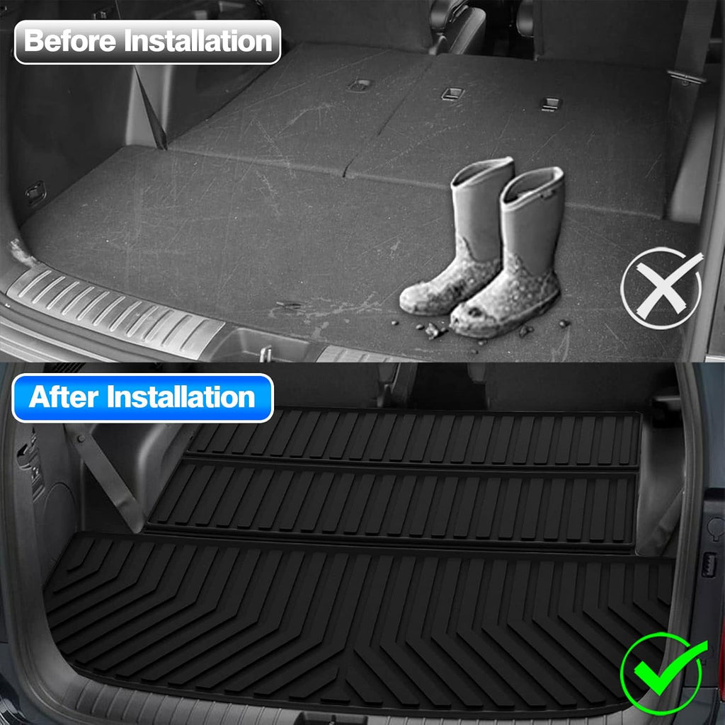 Custom Fit All Weather Cargo Liner Trunk Mat F48683