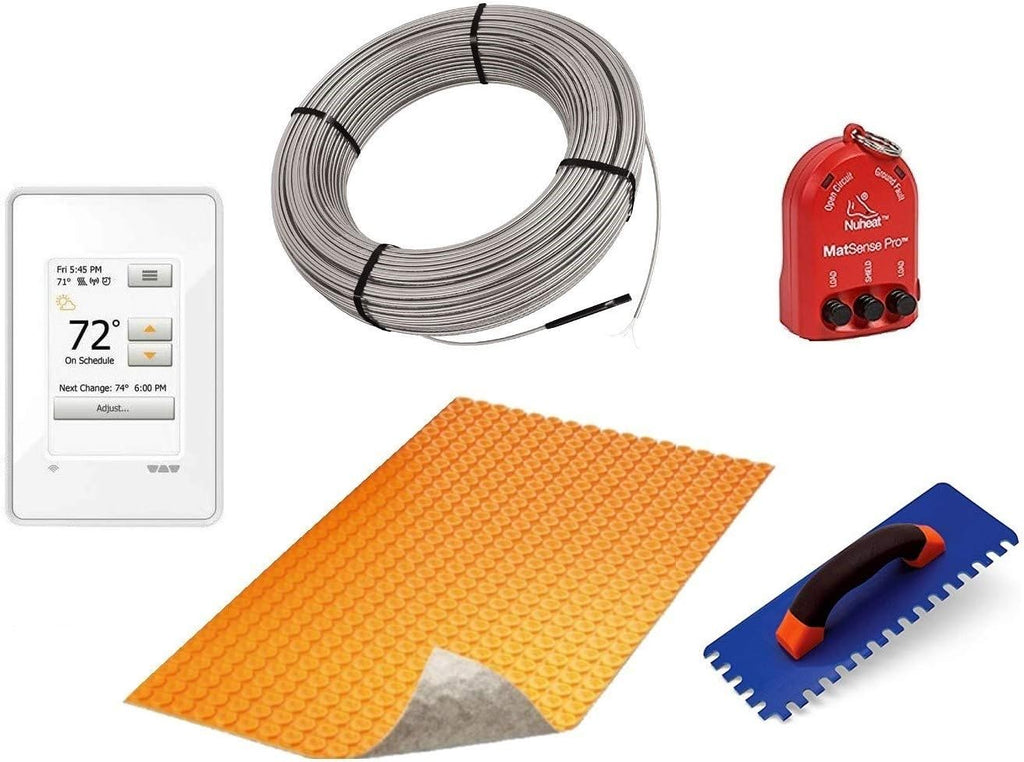 Floor Heating Kit with WiFi Thermostat and Heat Cable G3815